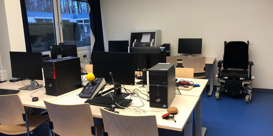 Arbeitsplätze im Study-LAB