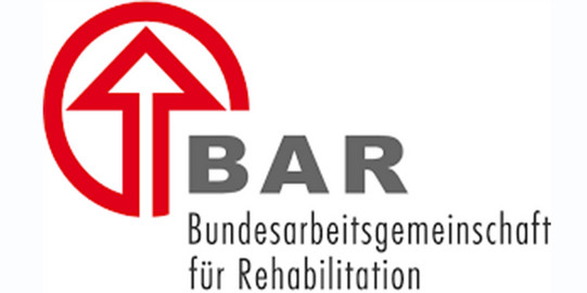 Logo der Bundesarbeitsgemeinschaft für Rehabilitation e.V. (BAR)