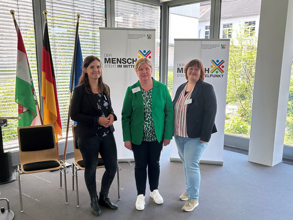 Dr. Vanessa Heitplatz, Claudia Middendorf und Miriam Wüst 