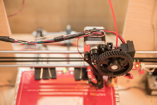 Verkabelung beim 3D-Drucker