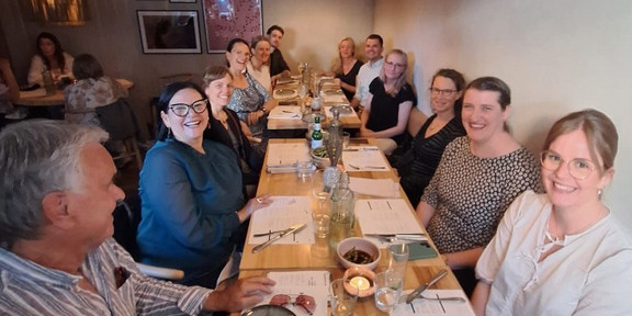 Gemeinsames Abendessen mit den Teilnehmer*innen der TIP-Session