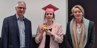 Prof. Dr. Christian Bühler, Yvonne Söffgen und Dr. Susanne Dirks